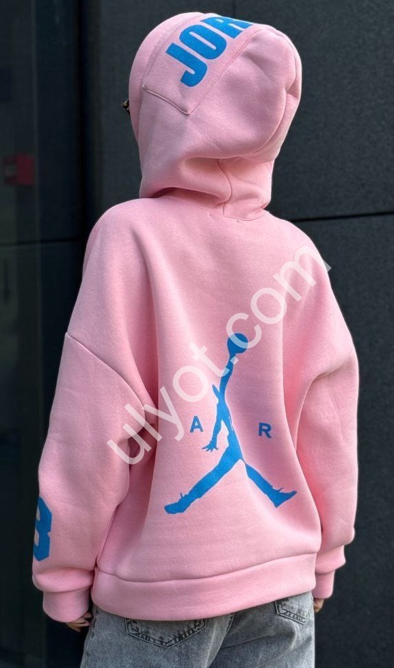 ХУДІ (42-48) ФЛІС РОЖОВИЙ 4250