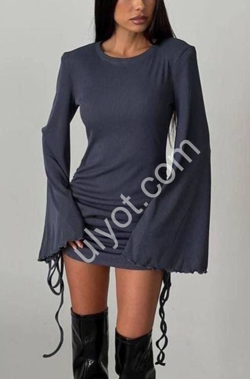 ПЛАТЬЕ (42-52) ГРАФИТ 3083