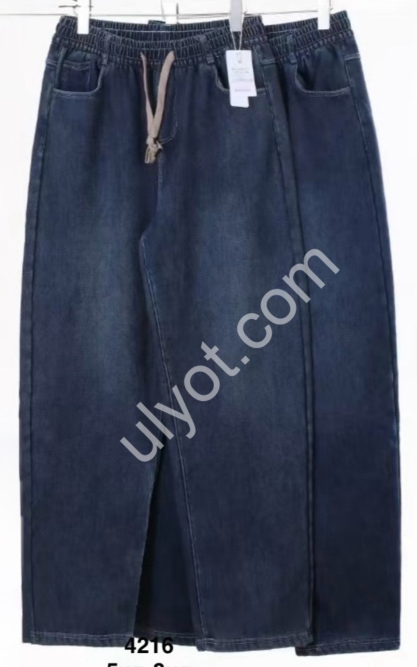 ШТАНИ (5XL-8XL) Хутро Мікс 4216