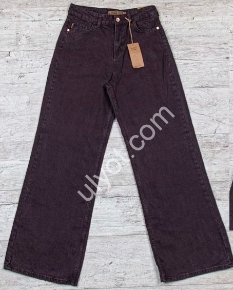 ДЖИНСЫ SASHA (30-36) ШОКОЛАД 2394