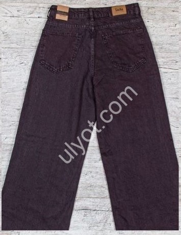 ДЖИНСЫ SASHA (30-36) ШОКОЛАД 2394