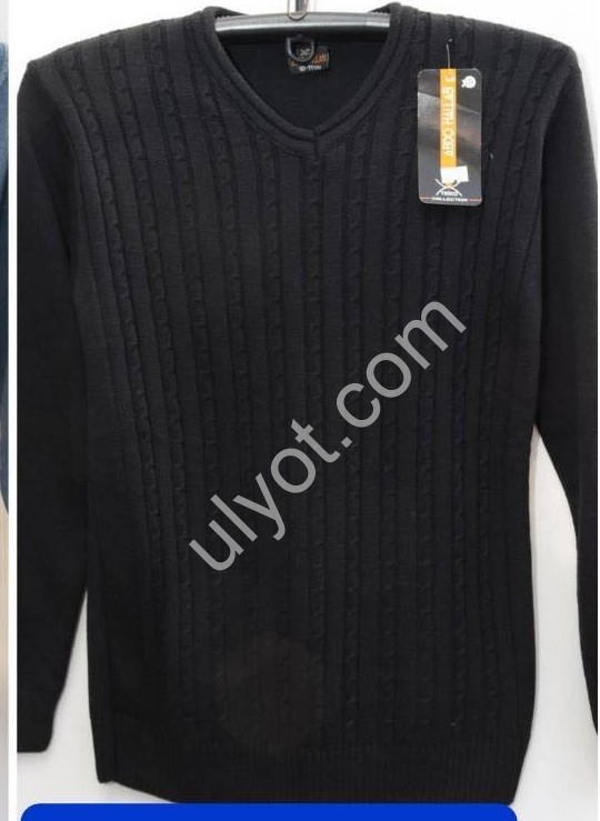 СВИТЕР1 (7-12ЛЕТ) ЧЕРНЫЙ 