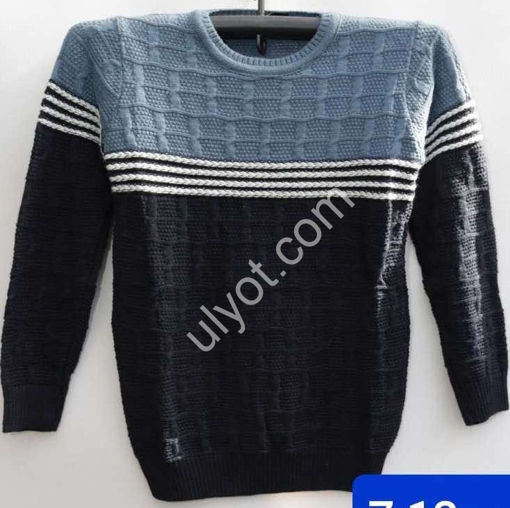 СВИТЕР3 (7-12ЛЕТ) ЧЕРНЫЙ 