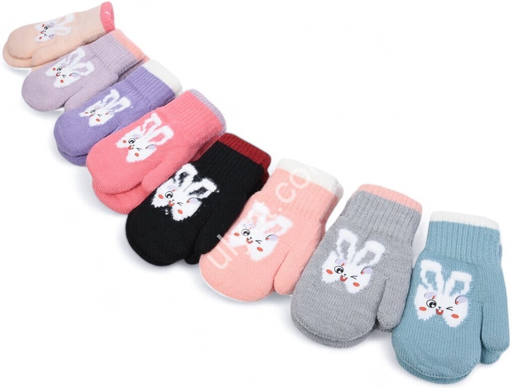 ВАРЕЖКИ (5-7 ЛЕТ) МЕХ МИКС 1750M