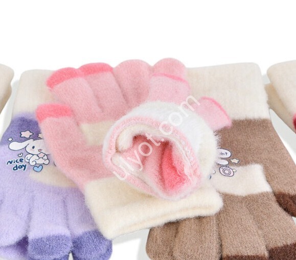 ПЕРЧАТКИ (6-10 ЛЕТ) МИКС 2528