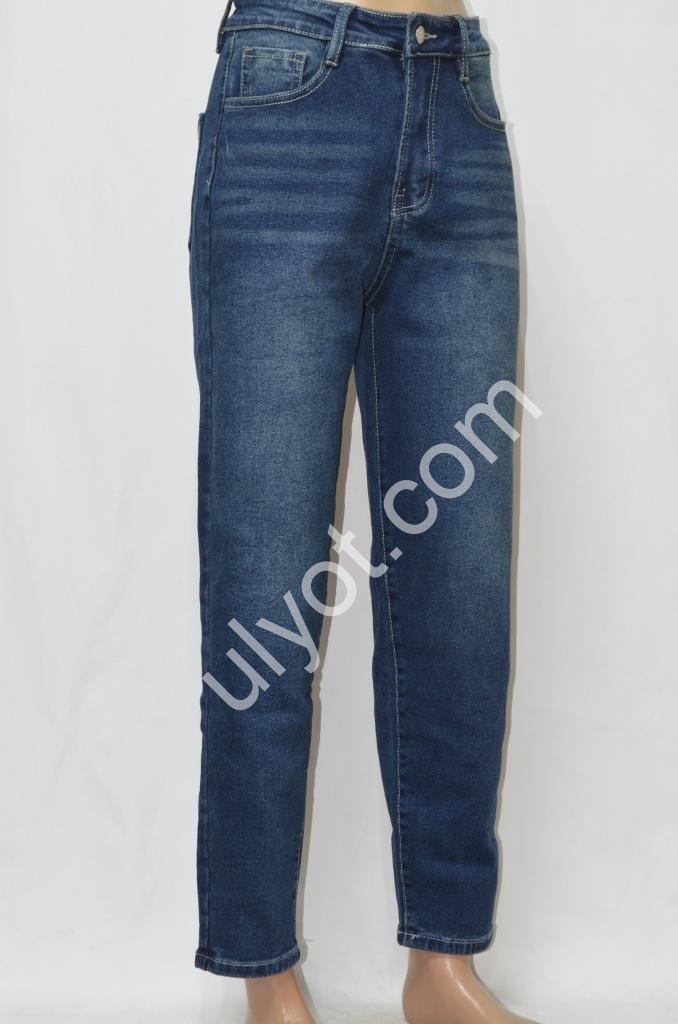 ДЖИНСЫ RELUCKY (28-33) БАЙКА Т.СИНИЙ M0553-6