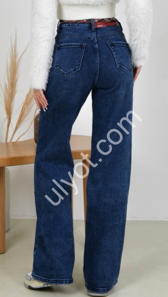 ДЖИНСЫ RTROOSS (25-30) БАЙКА Т.СИНИЙ 6114