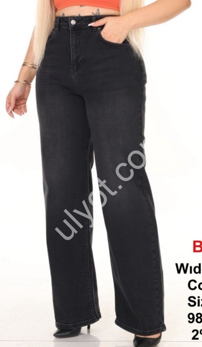 ДЖИНСЫ ZEO BASIC (42-52) ГРАФИТ 4992