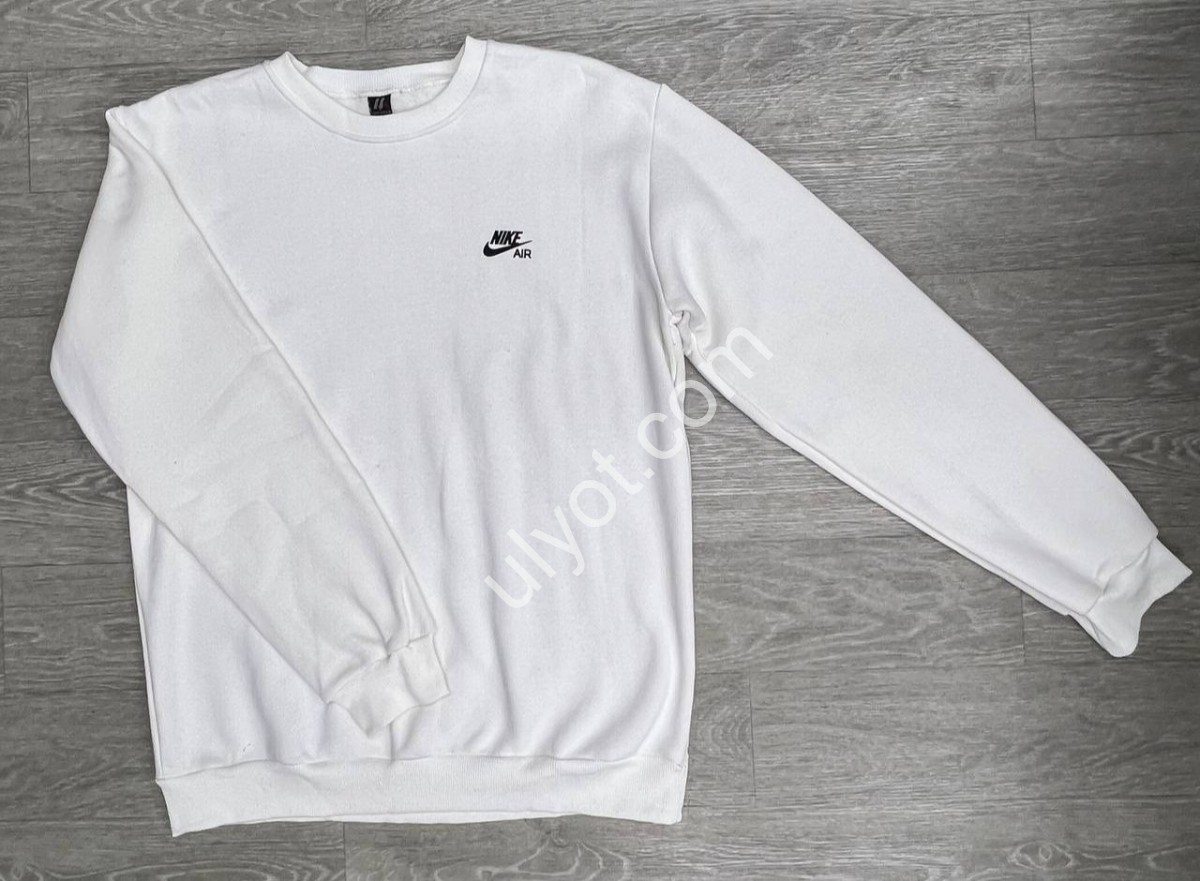 СВИТШОТ N02 (XL-5XL) ФЛИС БЕЛЫЙ 460