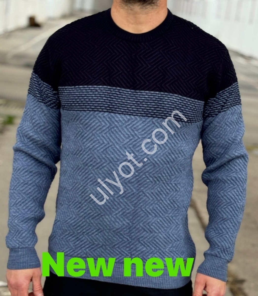 СВИТЕР DEVANTI (L-2XL) ГРАФИТ 72178