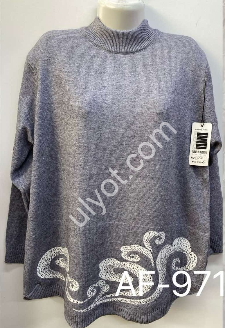 СВІТЕР (ONE SIZE 52-54) МІКС AF-971