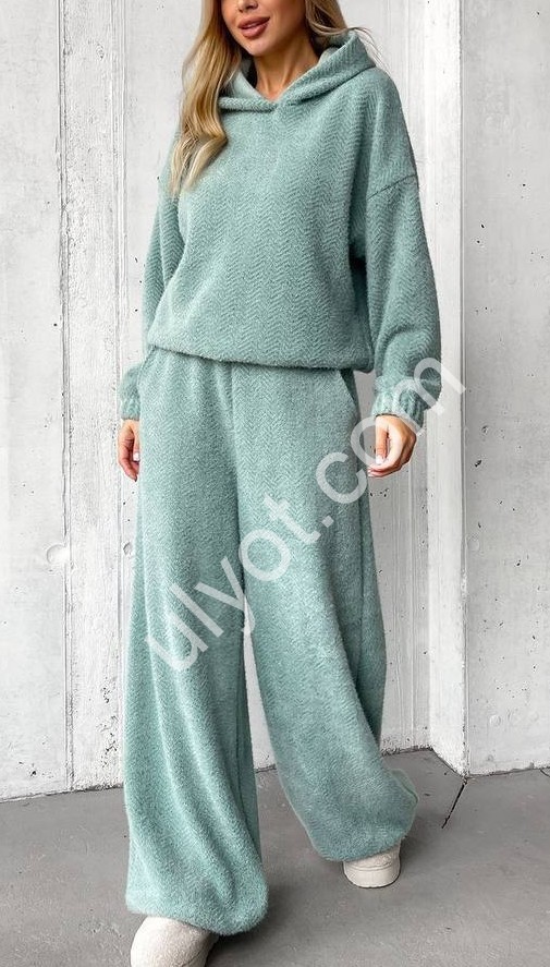 КОСТЮМ (42-48) АЛЬПАКА МЯТА 3122