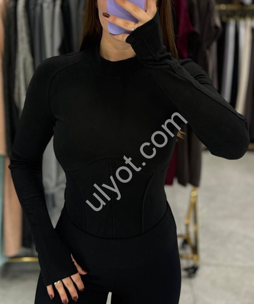 БОДІ (42-48) ЧОРНИЙ 1680