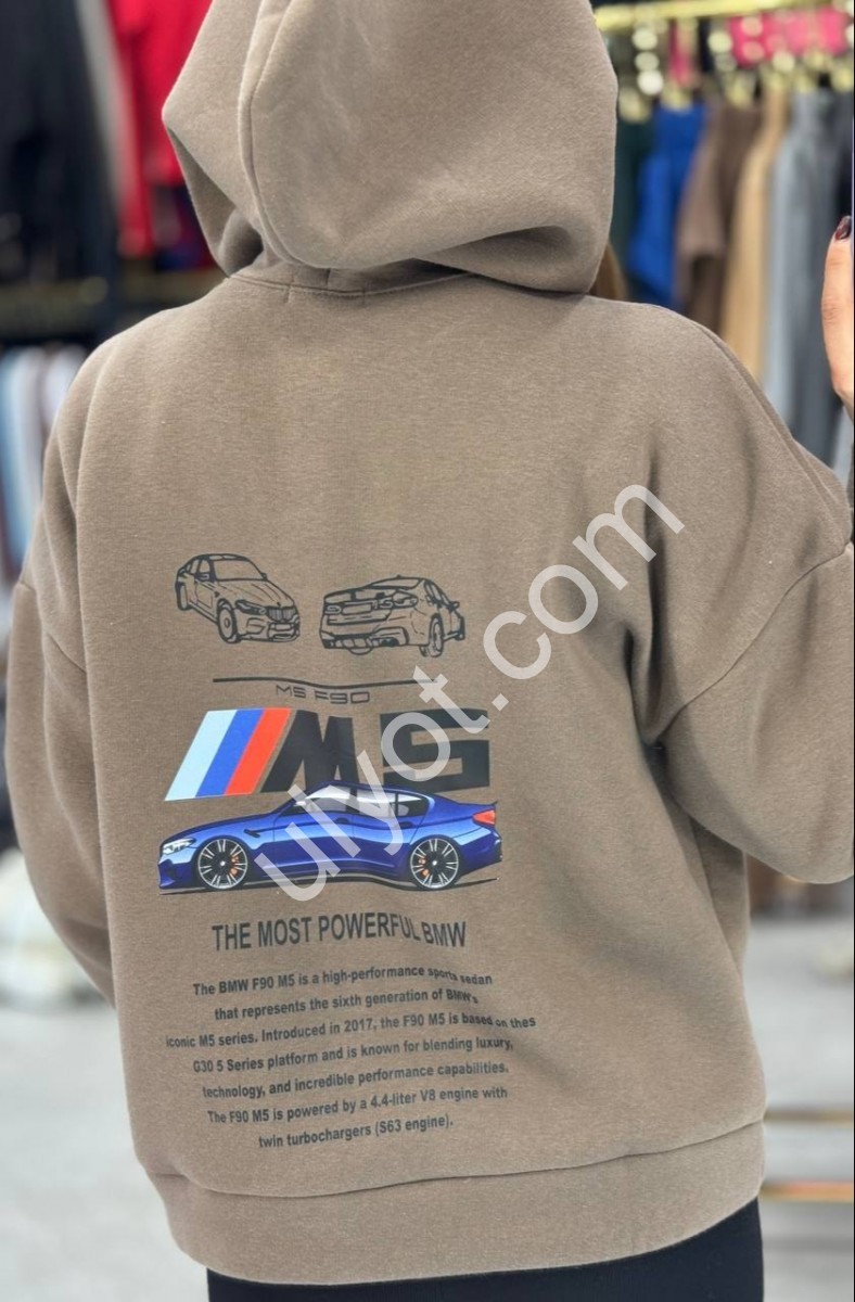 ХУДІ (42-48) ФЛІС МОККО 4254