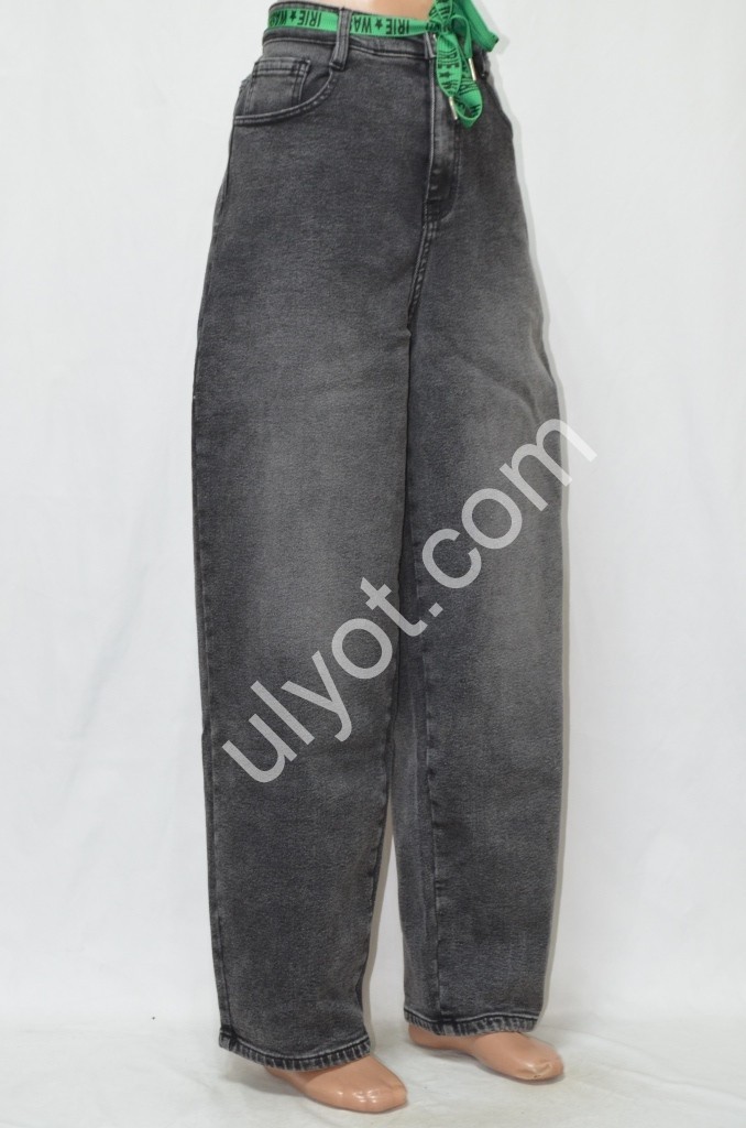 ДЖИНСИ RELUCKY (31-38) БАЙКА ГРАФІТ TB0299-8