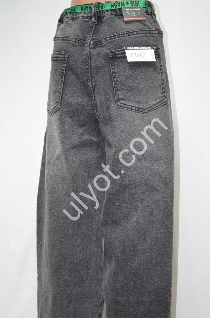 ДЖИНСИ RELUCKY (31-38) БАЙКА ГРАФІТ TB0299-8