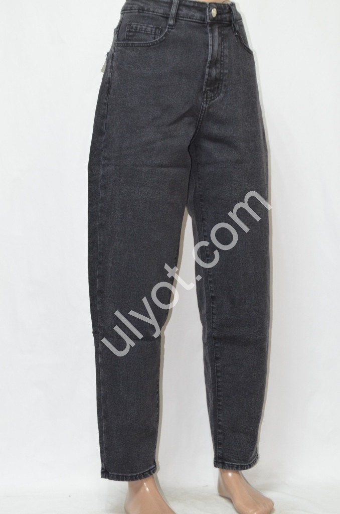 ДЖИНСИ RELUCKY (28-33) БАЙКА ГРАФІТ M0568-7