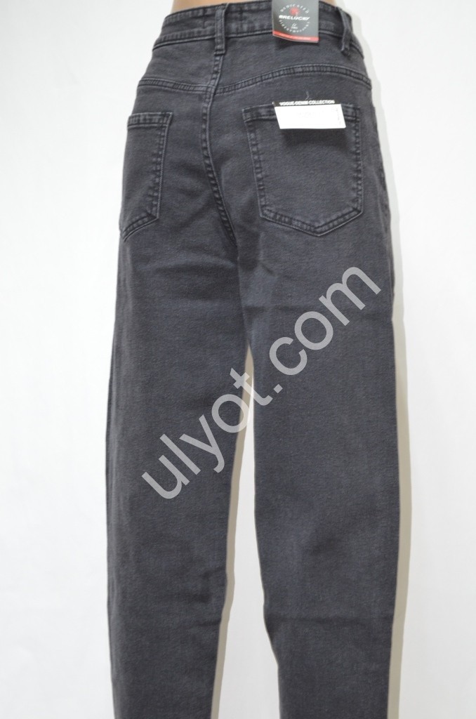 Фото 1 ДЖИНСЫ RELUCKY (28-33) БАЙКА ГРАФИТ M0568-7