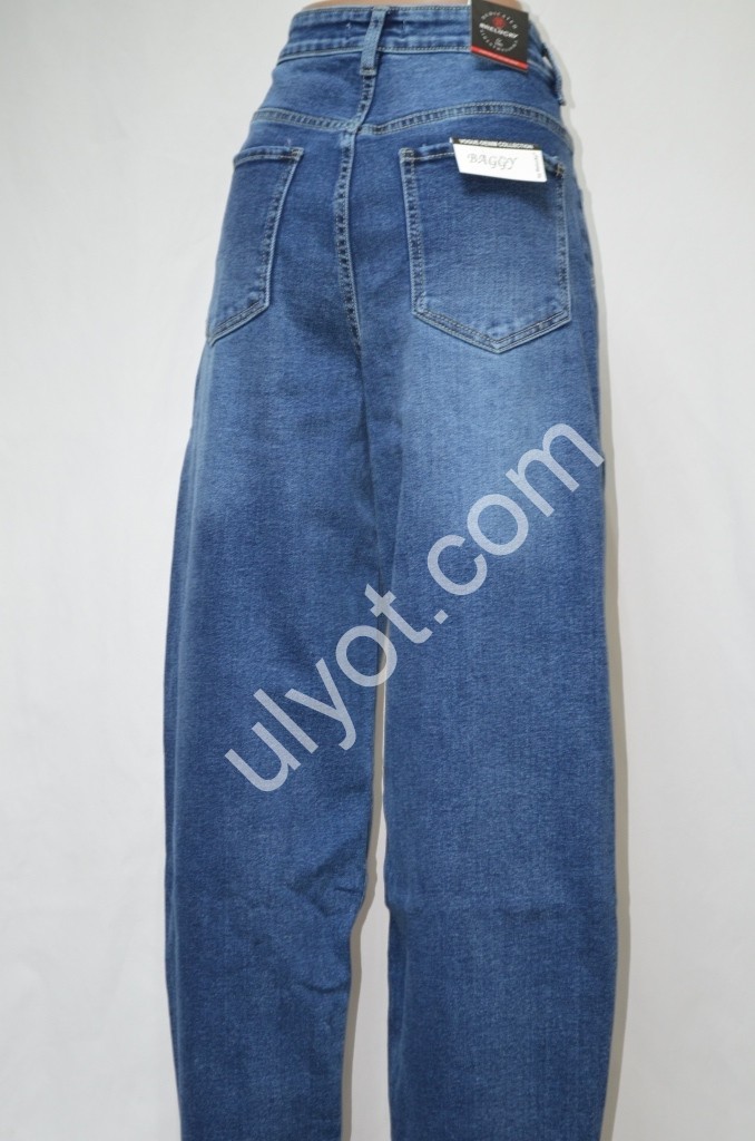 Фото 1 ДЖИНСЫ RELUCKY (31-38) БАЙКА Т.СИНИЙ B0294-7