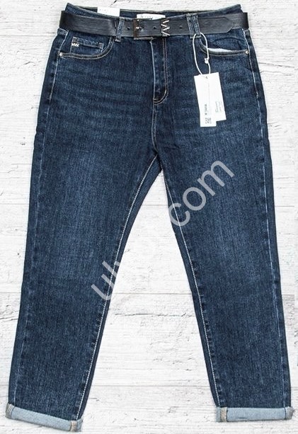 ДЖИНСЫ M.SARA (L-4XL) Т.СИНИЙ 1220-1