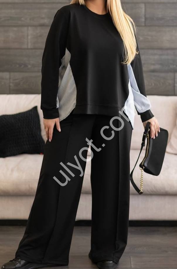 КОСТЮМ (50-62) ЧОРНИЙ 201