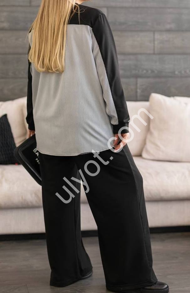 КОСТЮМ (50-62) ЧОРНИЙ 201