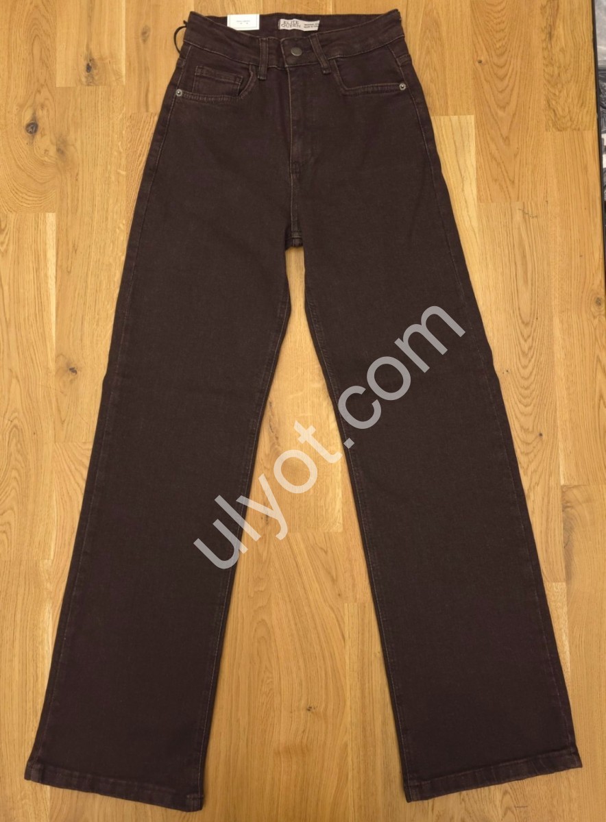 ДЖИНСЫ ELITE QUEEN (25-30) ШОКОЛАД 1351-375