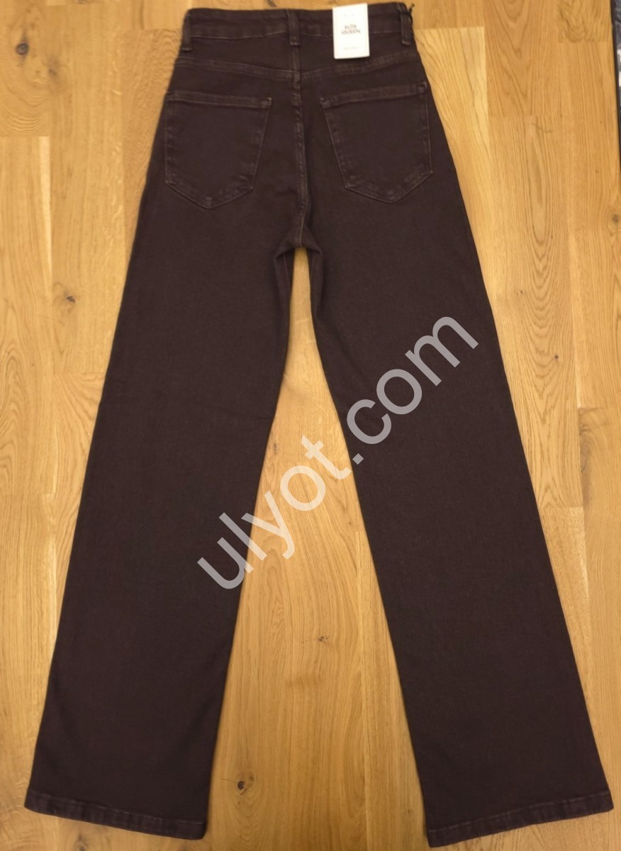 ДЖИНСЫ ELITE QUEEN (25-30) ШОКОЛАД 1351-375