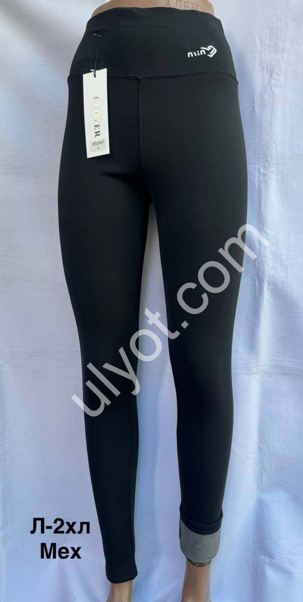 ЛОСИНЫ (L-2XL) МЕХ ЧЕРНЫЙ 2947