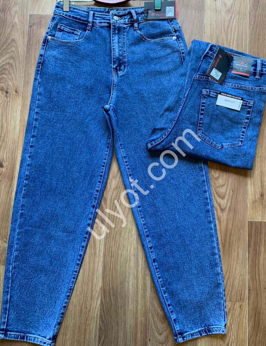 ДЖИНСЫ RELUCKY (31-38) Т.СИНИЙ 0503-1