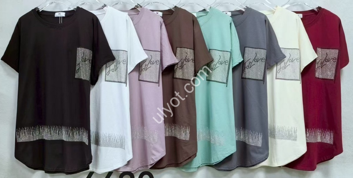 ФУТБОЛКА JJF (ONE SIZE БАТАЛ) МИКС 6630