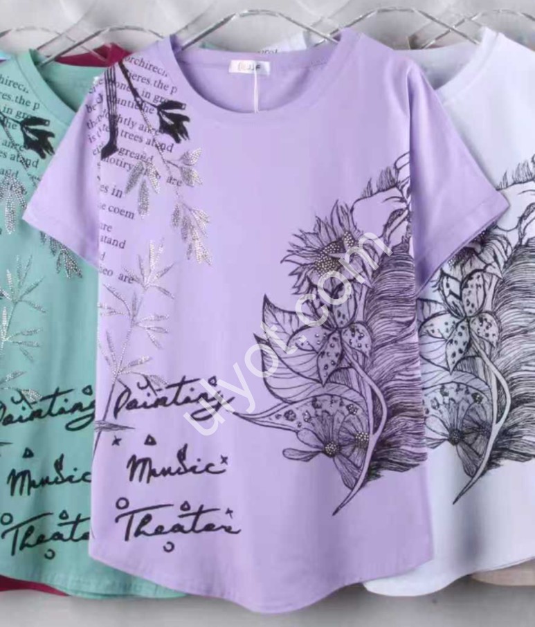 ФУТБОЛКА JJF (ONE SIZE ПОЛУБАТАЛ) МИКС 6612