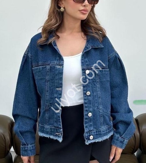 КУРТКА ДЖИНСОВА TOP SHOP (SL) Т.СИНІЙ 3328