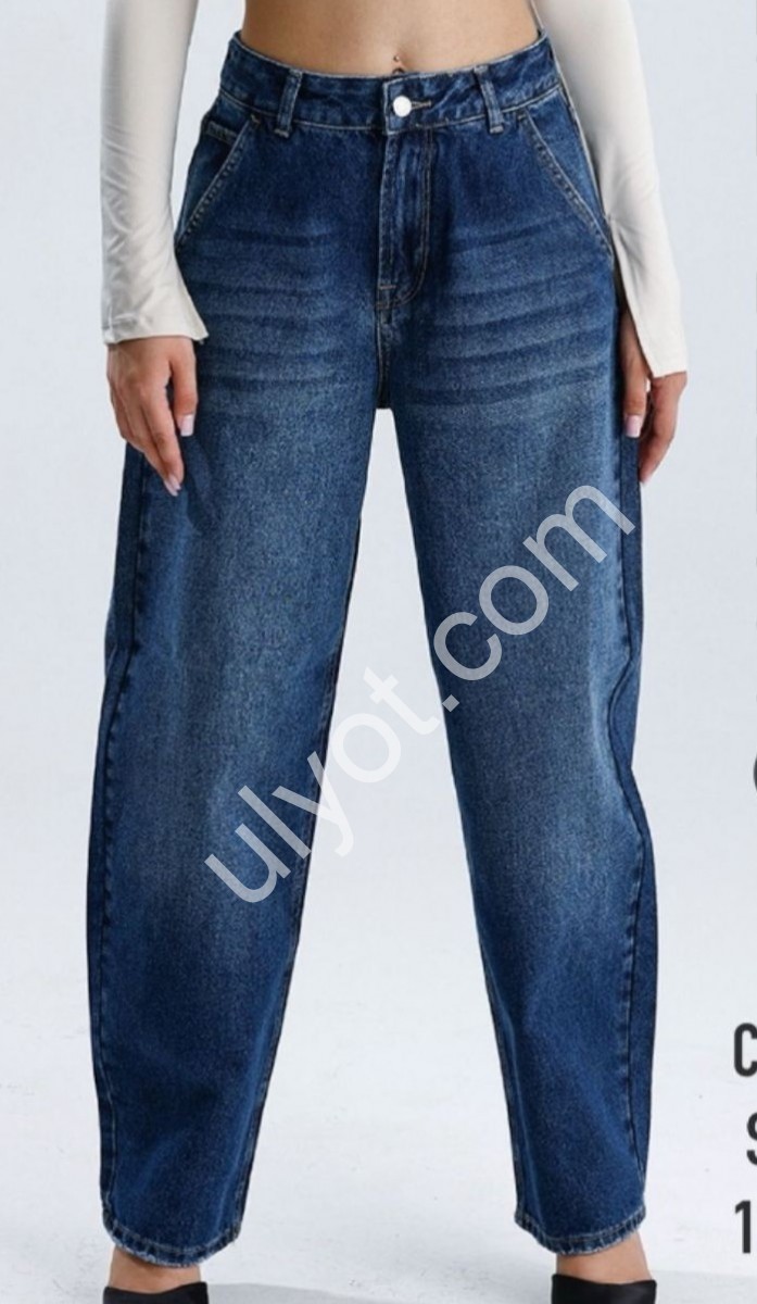 ДЖИНСЫ ZEO BASIC (34-42) Т.СИНИЙ 4583