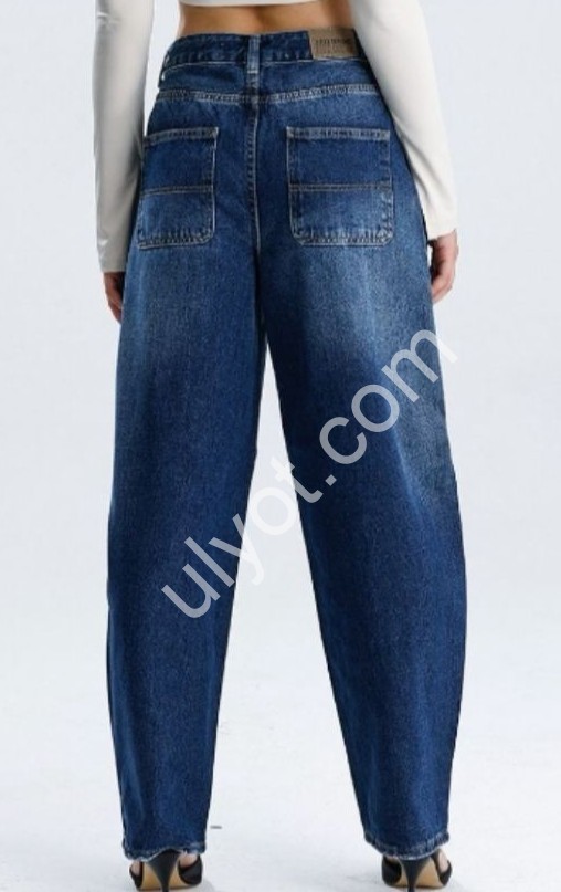 ДЖИНСЫ ZEO BASIC (34-42) Т.СИНИЙ 4583