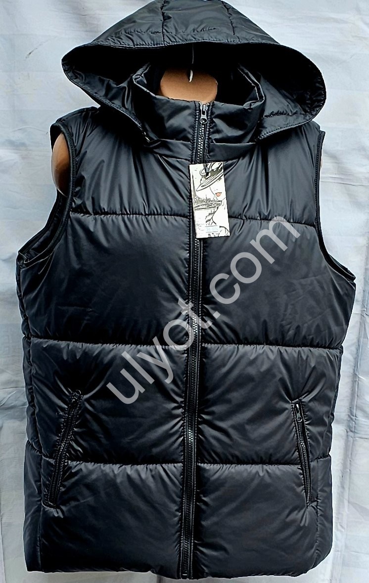 ЖИЛЕТКА (54-62) ЧЕРНЫЙ 