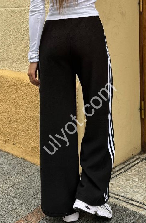 ШТАНЫ (42-48) ФЛИС ЧЕРНЫЙ 1656