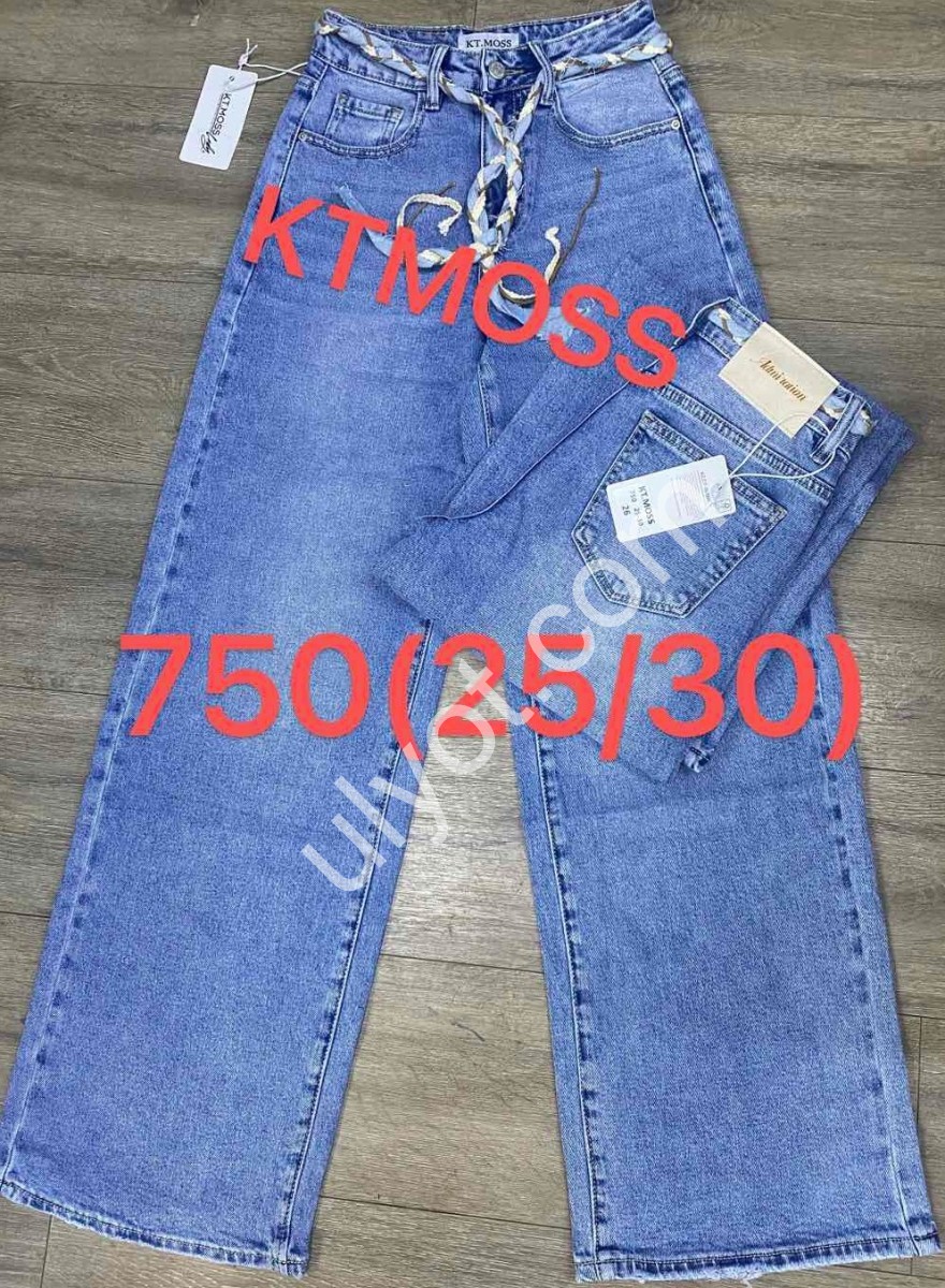 ДЖИНСЫ KT.MOSS (25-30) Т.СИНИЙ 750