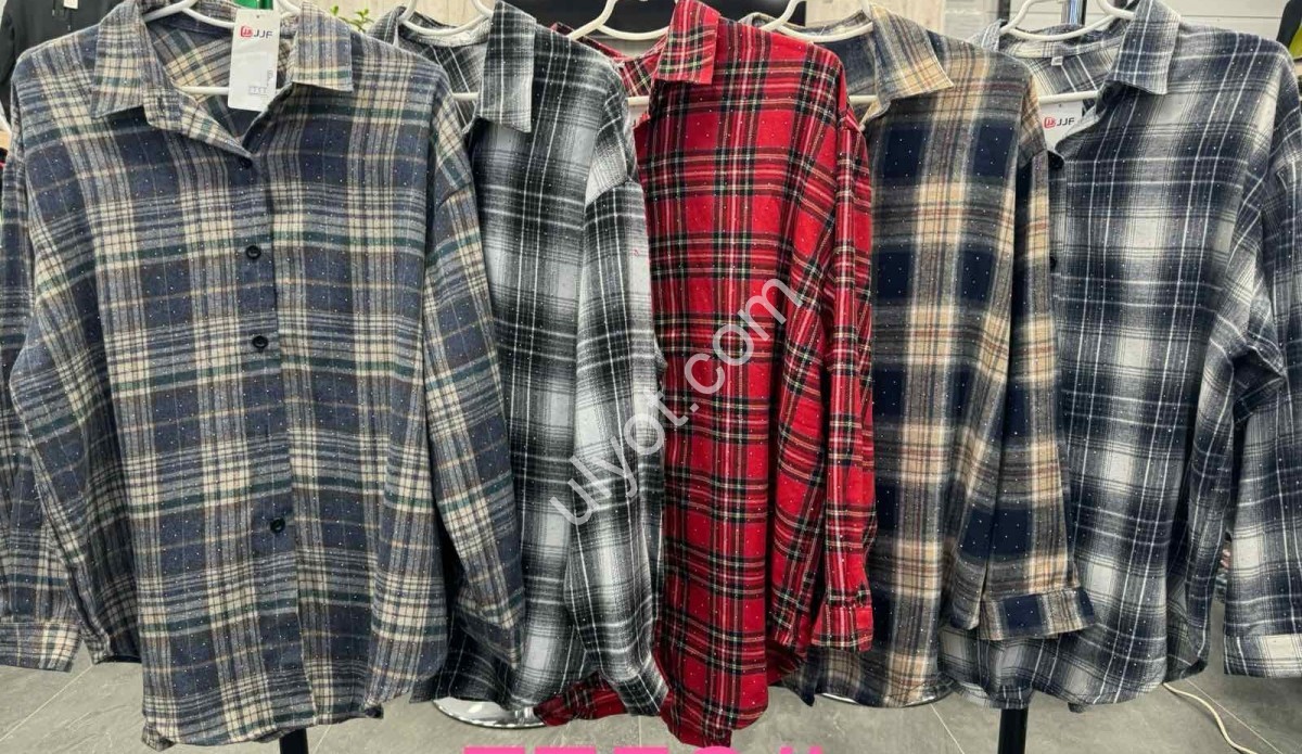 СОРОЧКА (3XL-6XL) СТРАЗ ЧЕРВОНИЙ 7753