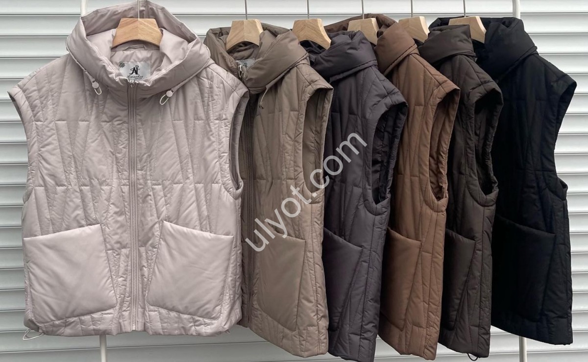 ЖИЛЕТКА (S-2XL) ГРАФИТ 28081