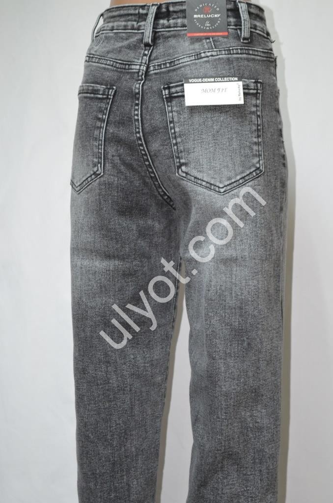 ДЖИНСЫ RELUCKY (25-30) ГРАФИТ 806-2