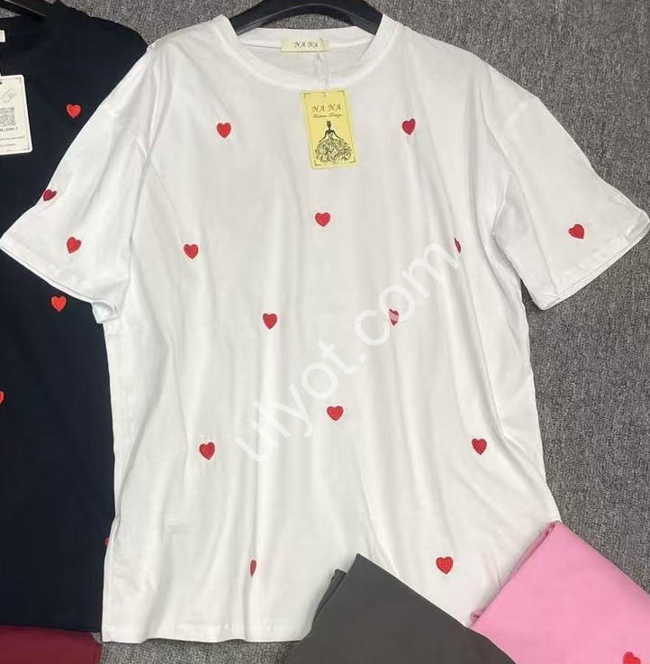 ФУТБОЛКА (OVER SIZE) МИКС 233