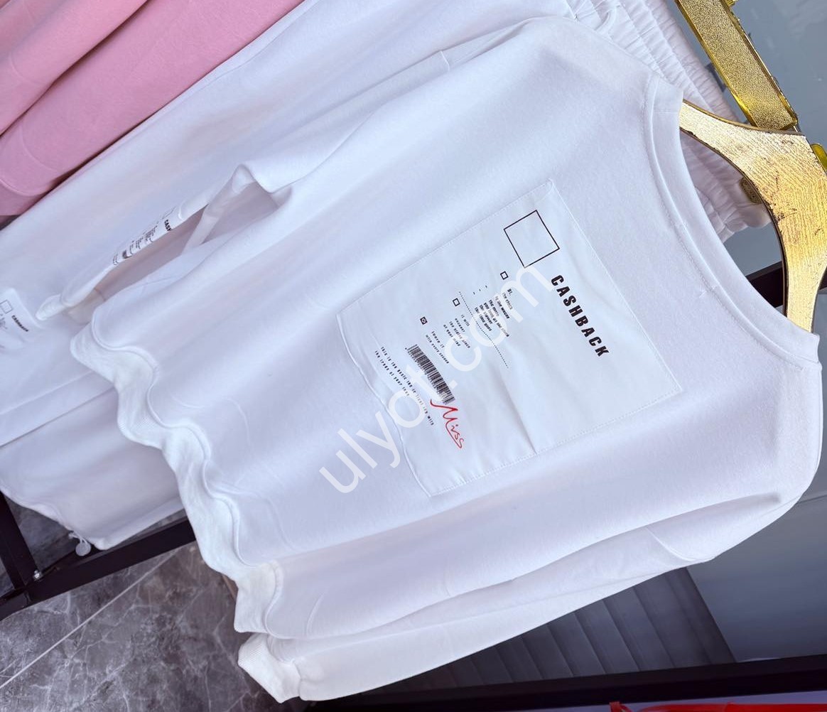 Фото 2 КОСТЮМ (44-50) ПРЯМОЙ ГОЛУБОЙ NNS31