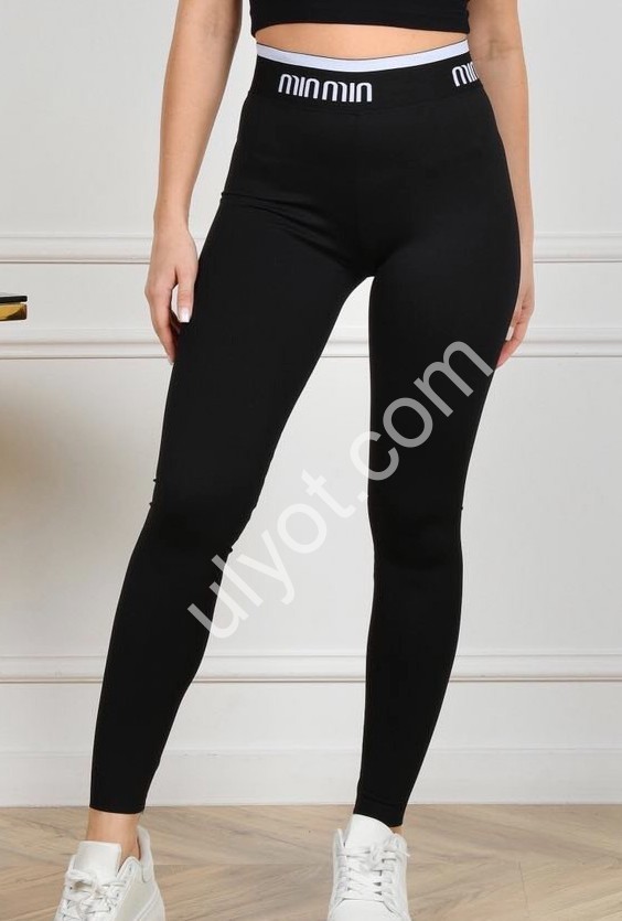 ЛЕГГИНСЫ (M-2XL) ЧЕРНЫЙ 2803