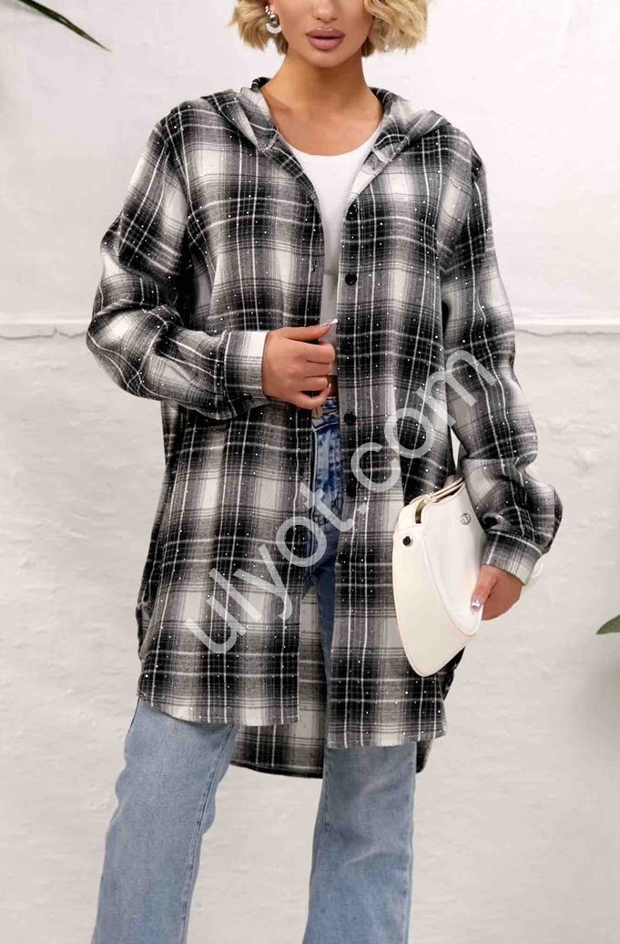 РУБАШКА (3XL-6XL) КАМНИ СИНИЙ+ГОЛУБ 7757