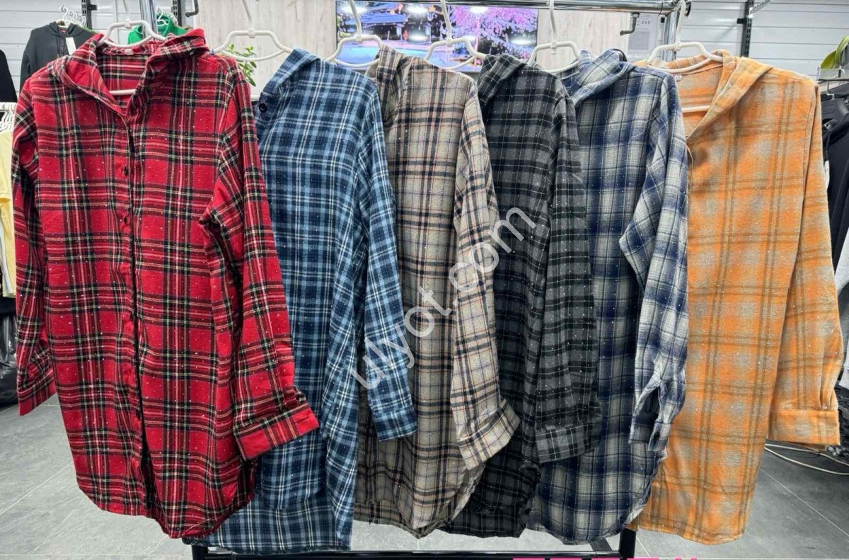 Фото 2 РУБАШКА (3XL-6XL) КАМНИ СИНИЙ+ГОЛУБ 7757