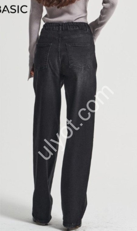 ДЖИНСЫ IT'S BASIC (38-48) ГРАФИТ 3468/2w6/1