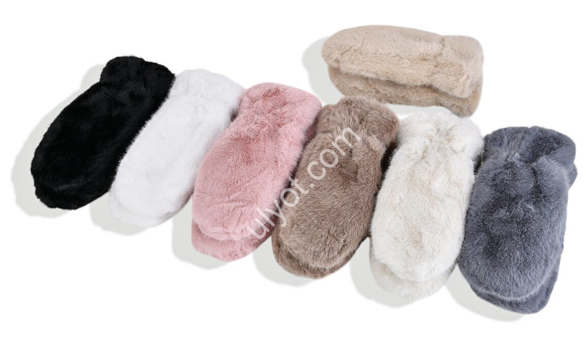 ПЕРЧАТКИ (6,5-8,5 СМ) МЕХ МИКС 710-1