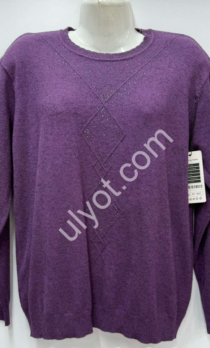 СВІТЕР (ONE SIZE 52-58) МІКС AF-960