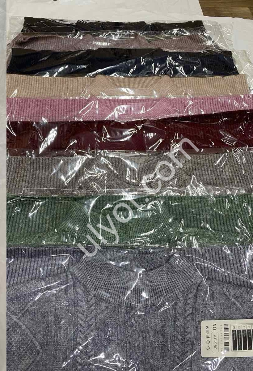 СВИТЕР (ONE SIZE 52-54) МИКС AF-980